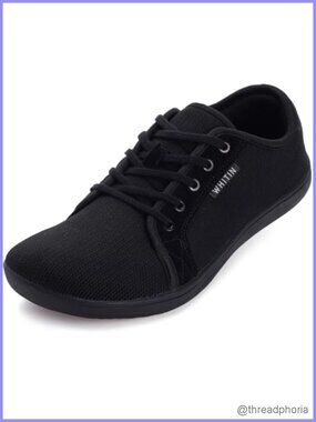 Women's Barefoot Zero Drop Running Sneakers Wide Toe Box Knit Athletic Shoes